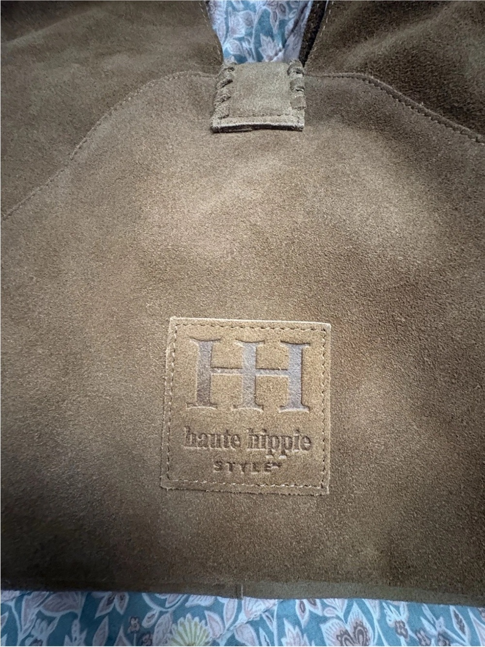 Haute Hippie Brown Suede Shoulder Bag - Picture 3 of 9